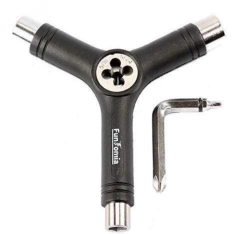 FunTomia Skateboard T-Tool oder Y-Tool Werkzeug Skate Tool Skateboard Longboard Miniboard