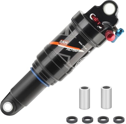 Amortiguador trasero con bloqueo, 165 mm, 190 mm, 200 mm, suspensión (165 mm) y piezas