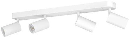 EGLO connect.z Smart Home LED Deckenleuchte Telimbela-Z, ZigBee | App und Sprachsteuerung Alexa, Lichtfarbe einstellbar (warmweiß-kaltweiß), RGB, dimmbar, Deckenlampe weiß