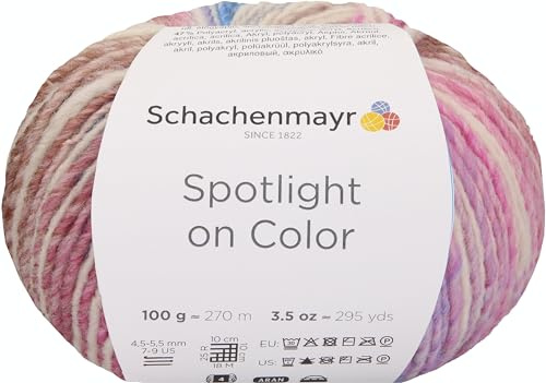 Schachenmayr Spotlight On Color, 100G natural color Handstrickgarne