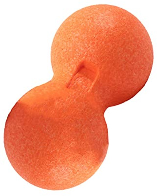 FOMIYES Duo Ball Faszienrolle Massageball aus Epp Erdnuss Form Rutschfest Elastisch für Tiefengewebsmassage und Muskelentspannung