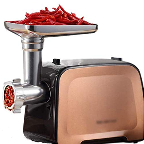 Powerful Electric Food Meat Grinder, Heavy Duty Multifunction Meat Mincer Sausage Stuffer with Sausage Tube,Concealed Storage Box Design
