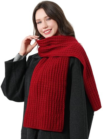 DonDon Schal Damen Winter Winterschal Strickschal