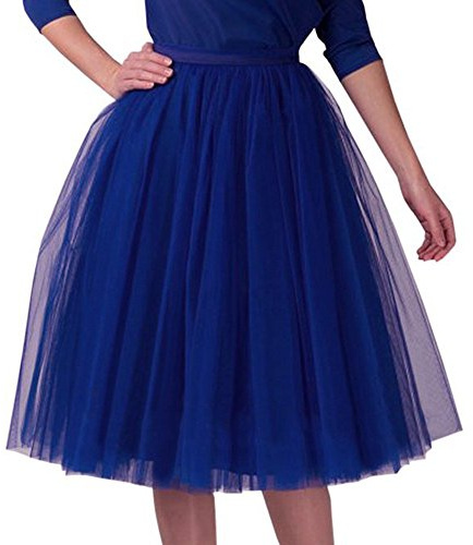 Damen Tüllrock 50er Rockabilly Petticoat Tutu Unterrock Retro Ballet Tanzrock 3 Lagig Tüll Ballett Tütü Rock Karneval Kostüm Zubehör Cosplay Faschingskostüme