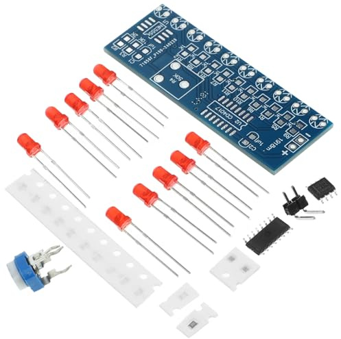 Zerodeko 4sätze Lötübungssets Mit Fließendem Wasserlicht Elektronik-komponenten Lötprojekte Übungslöten Lehrset Trainingsset Einstiegsset Für Bastler Heimwerker