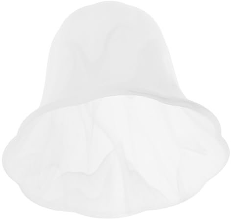 JECOMPRIS Abat-jour Cloche Verre Dépoli Pour Applique Murale Lustre Et Ventilateur De Plafond Facile à Installer