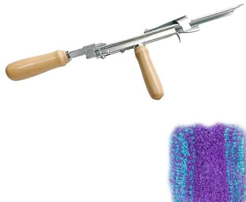 Herramienta De Tufting - Punta De Alfombra De Corte En Bucle Manual, Dispositivo De Tejido Portátil, Equipo Para Embarcaciones De Moquetas Resistente Al Desgaste | Fabricante De De Lana Duradero