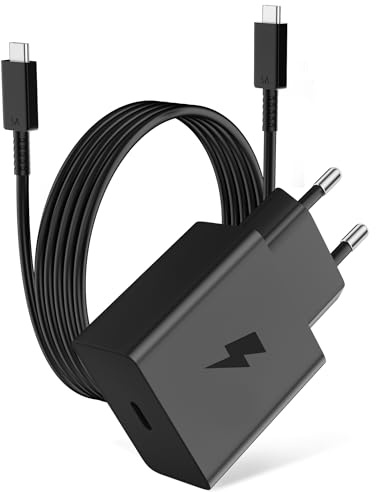ACOCOBUY Chargeur Rapide 60W et Câble USB C a C 1M pour Samsung S26 Ultra