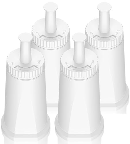 4 Pack Water Filter Replacement Compatible with Sage Coffee Machines SES 875, 878, 810, 880, 500, 920, 980, 990, Replacement Coffee Water Filter for Breville Espresso Coffee Machine