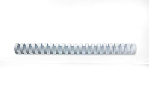 GBC 52903X Kunststoff-Binderücken 21 Ringe 145 Blatt A4 16 mm 100 Stück weiß