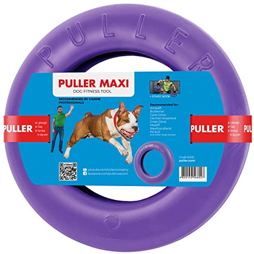 Hundespielzeug für Hunde Wurfspielzeug Robustes Hundespielzeug Wasserspielzeug Hund Spielzeug Puller Ring Hund Wurfspielzeug Hund Ring (Maxi - EIN Ring)