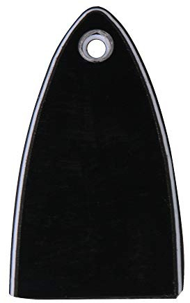 BQLZR 1 Loch, 3-lagig, Dreieck-Halsspannstab-Abdeckung für E-Gitarre, Zubehör HA-1003