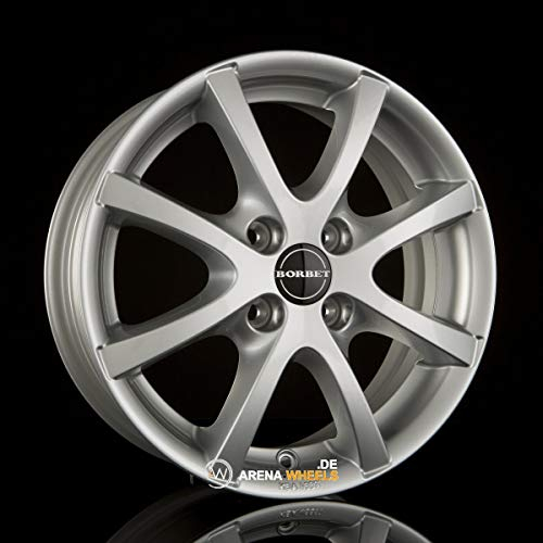 BORBET LV4 6.5J x 15 Zoll ET 40 LK 4x100 Alufelge Felge KBA NEU