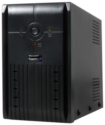 Powercool 1000VA Smart UPS, 600W, LED Display, 3 x UK Plug, 2 x RJ45, 3 x IEC, USB