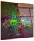 DECLINA, Abstract Jungle reproduction peinture, tableau déco moderne, décoration murale, impression sur verre acrylique, cadre design, tableau mural, art contemporain