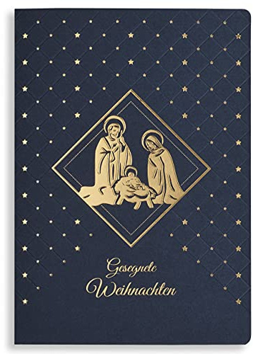 Weihnachtskarten mit Umschlägen und Einlagen – Set von 10 exclusiven Weihnachtskarten von Art Nuvo