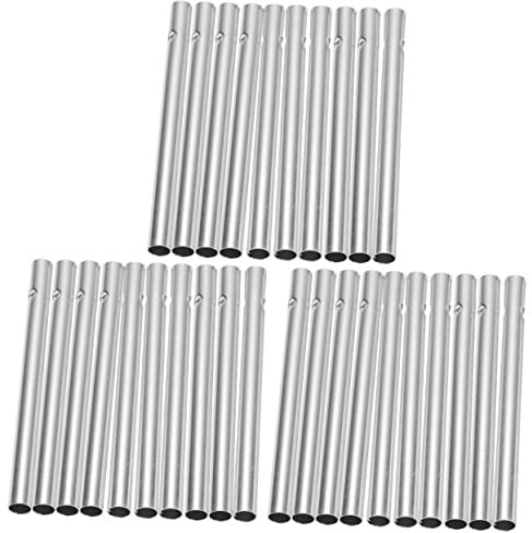 YARNOW 30stücke Teiliges Aus Langen Aluminium-rohren Für Windspiele Leichte -hängedekoration Für Garten Und Outdoor Für Kreative Projekte Und Klangspielzeug