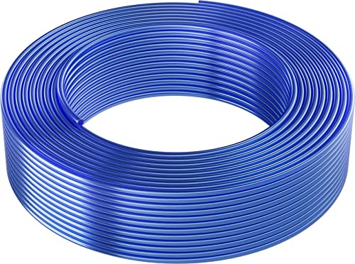 PVC Schlauch 9/12 mm 100 m Blau - flexibel für Garten Teich Aquarium | Wasserschlauch, Aquaschlauch, flexibel, knickbeständig, langlebig, für Pumpen, Filter, Wasserwechsel, Süßwasser, Meerwasser