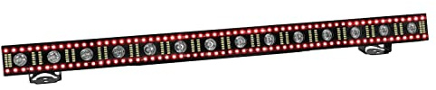 EUROLITE LED STP-15 QCL Leiste | 3in1-LED-Leiste mit RGBW-Beam-Effekten, Farbanimationen und Stroboskop