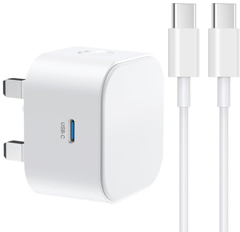 NEW iPad Fast Charger Cable and Plug,iPhone 16/15/15 Pro/15 Pro Max USB C Charger,Type C to C Cable Charging USBC for Apple i Pad Pro 12.9 3 Gen/11 Gen/i Pad Air 5th/4th,2022 iPad 10th/9th/iPad Mini 6
