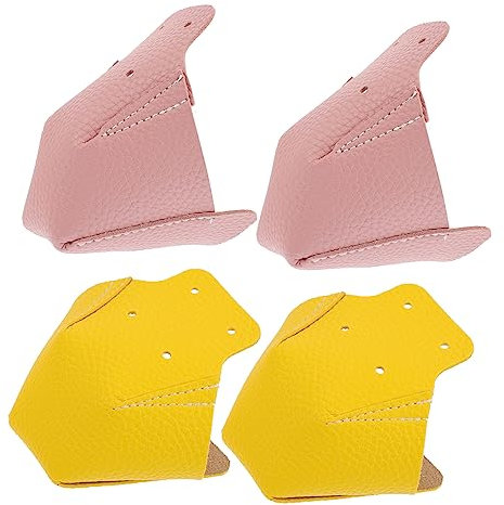 Toddmomy Rollschuhe Zehenschutz Satz 2 Paar Zehenkappen Aus Verschleißfestem Pu Leder Anti Reibungs Abdeckungen Für Inlineskates Und Schlittschuhe Kompakt Für Skater Und Anfänger