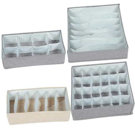 BUGUUYO Unterhosen-organisationsbox Socken-aufbewahrungsbox Haushalts-aufbewahrungsbox 1 Set Sicheres Material Farbecht Für Zuhause