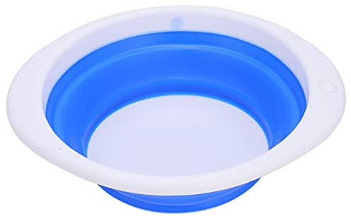 Récipient d'eau Multifonctionnel Pliable pour les Voyages en Plein Air, Trous de Suspension pour économiser de l'espace (S)