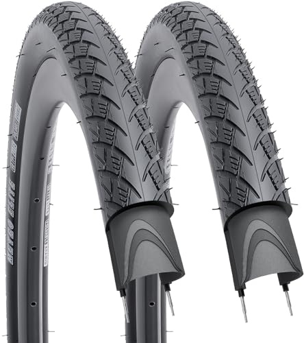 YunSCM 2Pcs Leichtlauf 60TPI 28/700C Fahrradreifen 700X35C Mantel 37-622 Faltbare Kompatibel 28 Zoll Fahrradreifen 28x1 5/8 28x1 3/8 28x1.40 Stadt/Elektrofahrrad Reifen