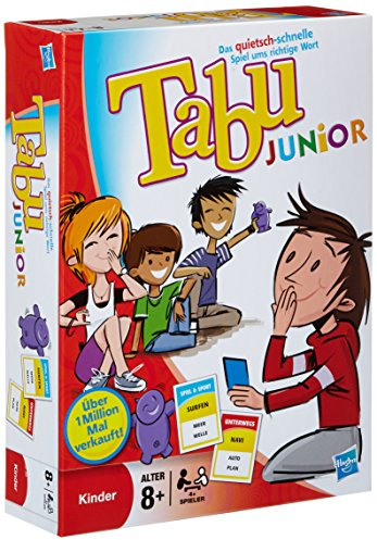 Hasbro 14334100 Tabu Junior, kindergerechtes Erklärspiel, ab 8 Jahren