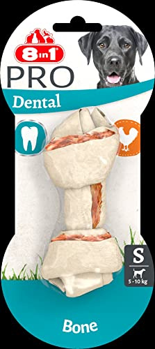8in1 Pro Dental Knochen S - gesunder Kauknochen für kleine Hunde zur Zahnpflege, 1 Stück