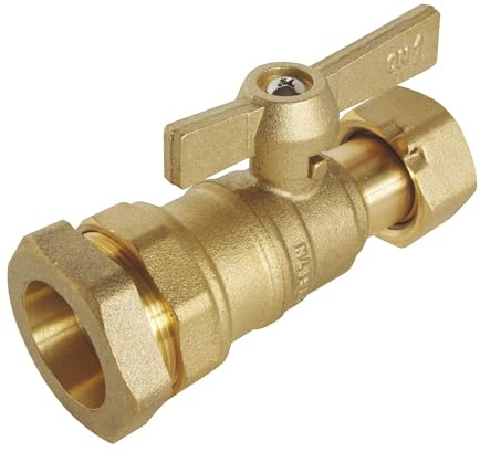 Somatherm 69-25-20 Counter Tap Polyethylene 25 / Nut 20/27, Grey