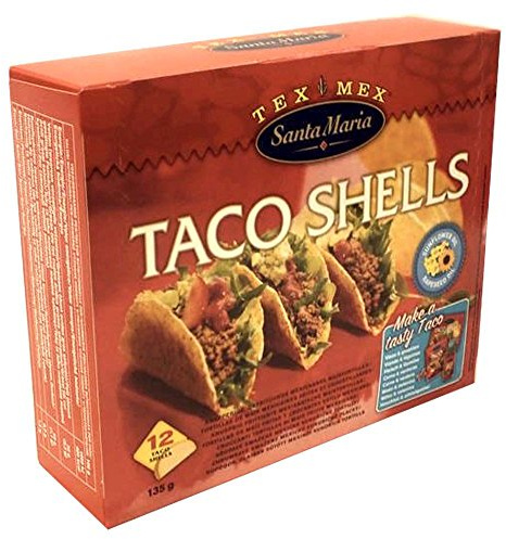 Santa Maria Taco Shells 135g Packung (Tacoschalen)