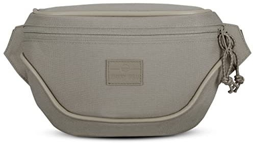 JOHNNY URBAN Bauchtasche Damen & Herren Grau - Ben - Gürteltasche aus für Alltag, Festival & Sport - Hochwertige Hip Bag Crossbody Tasche - Wasserabweisend