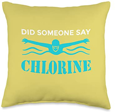 The Pool - Did someone say Chlorine Tablets? Throw Pillow