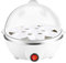 SANSHAN Hervidor EléCtrico para Huevos Hervidos, Hervidor, Calentador RáPido, Acero Inoxidable, Olla Al Vapor, para Cocinar, Enchufe de la UE