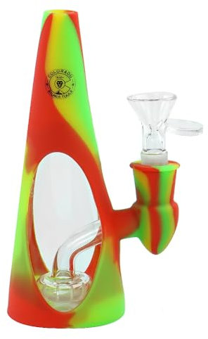 Clavo Qnubu Colorado 20cm (2 en 1) Silicona grado alimentario