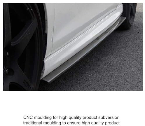 Seitenschweller, für VW Golf 6 VI MK6 R20 2010-2013 Car Body Styling Seitenschweller Seitenschutzleisten Karosserie Seitenrock Kratzfest Auto Zubehör