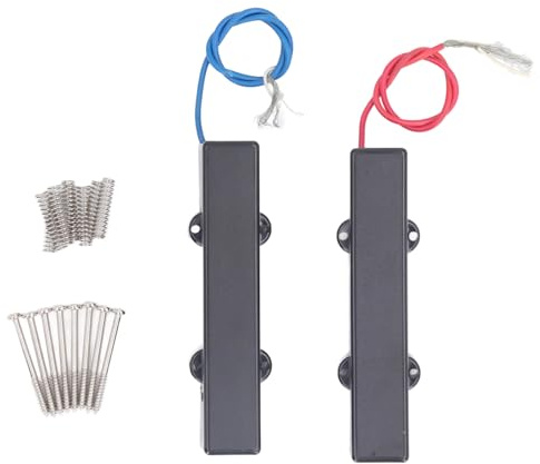 2 Pezzi Pickup per Basso Elettrico a 5 Corde Humbucker Magnete in Ceramica Pickup per Basso Confezione da 2 per Chitarra Elettrica Jazz Humbucker a 5 Corde per