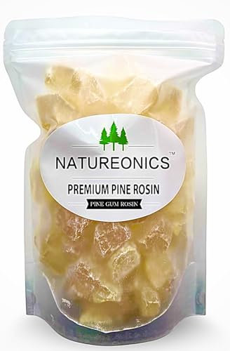 Pine Gum Resin 1.1 Lbs, Pine Rosin, Pine Resin for Beeswax Wraps, Pine Sap, Crush to Powder, Rosin for Beeswax Wraps, Rock Rosin, Rosin for Dancers, Base Ball, Gym, Rodeo and DIY Projects.