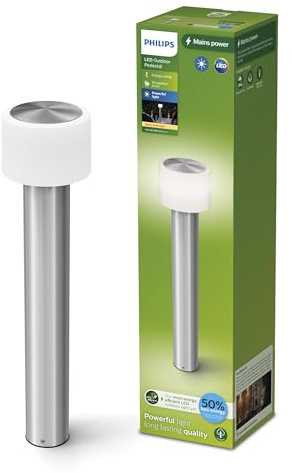 Philips Otis UltraEfficient Outdoor Pedestal Light 2700K 800lm INOX, Anthracite