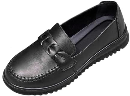 Ballerina Shoes Women Size 4 Hiking Boot Warm Shoes Outdoor Ski Boots Thickening Ballet Pumps Women Size 6.5 (Black, 6.5)