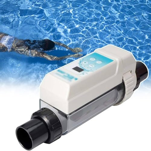 Générateur De Chlore électronique, Générateur De Chlore De Sel, Machine De Chlore Au Sel, électrolyseur De Chlore Système De Chloration Au Sel électrolyseur De Piscine Outil De Traitement,8g/h