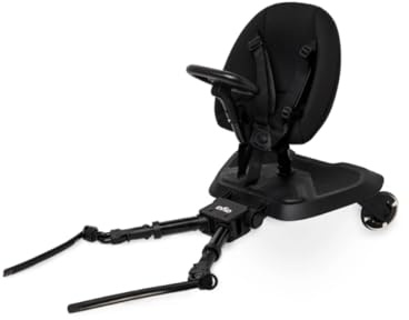 Aya EasyRide – Planche universelle pour poussette avec siège – Planche de porteur 2 en 1 pour tout-petits | S'adapte à la plupart des poussettes et poussettes | Plateforme antidérapante + roues de