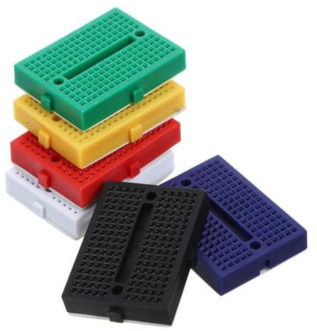 6pcs Mini Breadboards Solderless Breadboards for Science Experiments