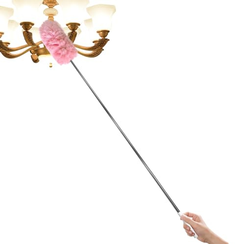 lyanny Spolverino allungabile – Lungo spolverino ad alte prestazioni – Spazzola multipla portatile per auto appartamento soffitto parrucchiere tastiera animale domestico appartamento computer