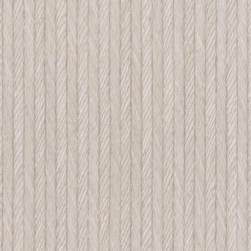 VEELIKE Självhäftande tapet beige strukturtapet självhäftande film mönster linne vävd 40 cm x 300 cm självhäftande film möbler beige grå tapet sovrum vardagsrum vägg dekoration skåp garderob