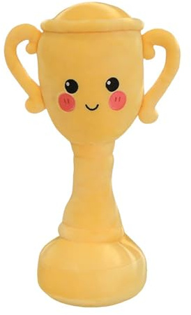 Ueiwffzo Jouets en peluche en forme de coque, jouets en peluche, cadeau pour enfants (20 cm)