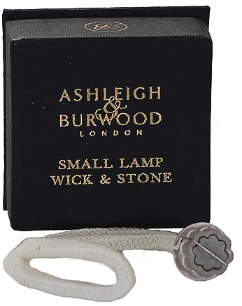 Ashleigh & Burwood - Replacement Boxed Natural Cotton Wick for Small Fragrance Lamp - PFL20 - Unscented - Catalytic Stone/Wick Assembly - Air Purifying - 300+ Uses or 700+ Hours