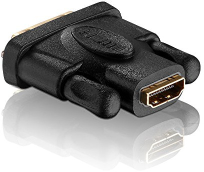 PureLink PI010 Adattatore di serie certificato ad alta velocità DVI/HDMI, attacco DVI-D 24+1, su presa HDMI A