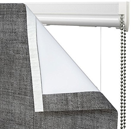 Speedy Products 60cm Deluxe Roman Blind Retail white
